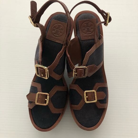 Tory Burch Platform Wedge sandals - Picture 3 of 11